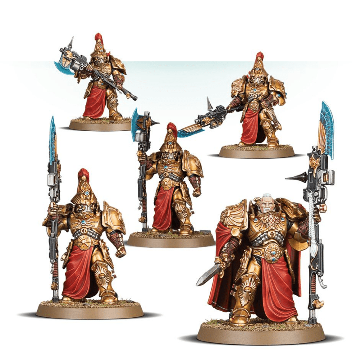 Adeptus Custodes: Custodian Wardens - Loaded Dice