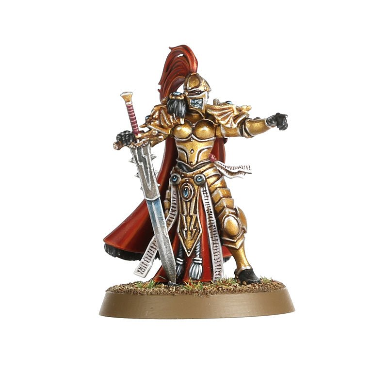 Adeptus Custodes: Sisters of Silence painted miniature - Loaded Dice