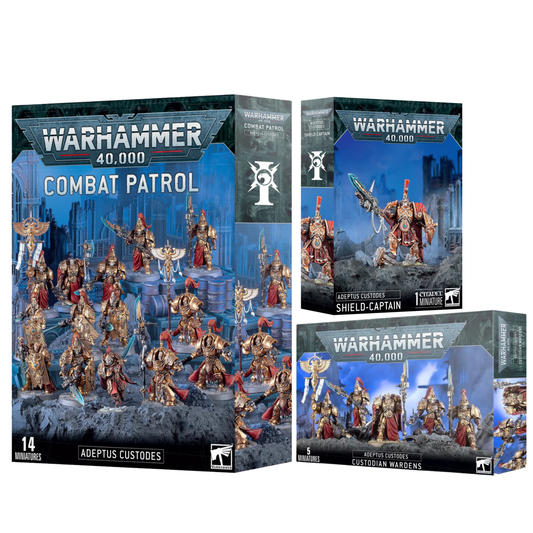 Adeptus Custodes Starter Bundle - Loaded Dice