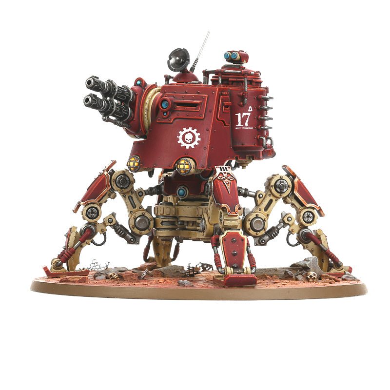 Adeptus Mechanicus: Onager Dunecrawler painted miniature - Loaded Dice