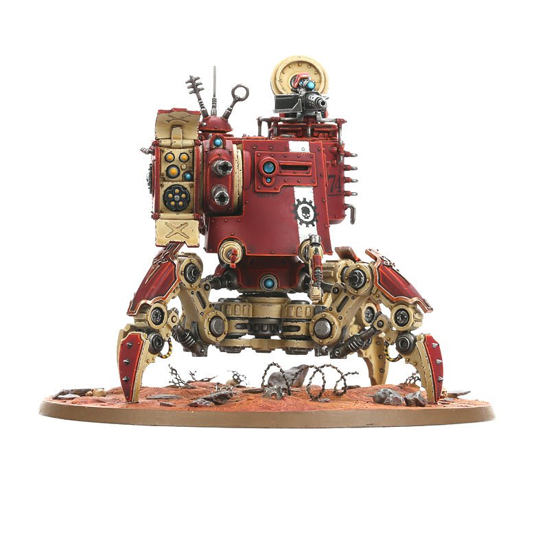 Adeptus Mechanicus: Onager Dunecrawler painted miniature - Loaded Dice