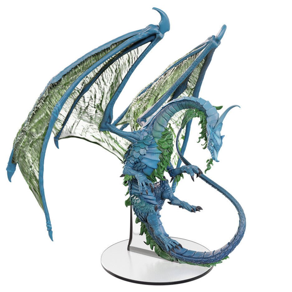 Adult Moonstone Dragon: D&D Icons of the Realms miniatures expansion
