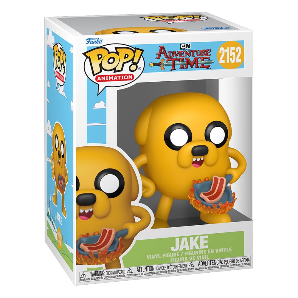 Funko Pop! Animation Jake no. 2152 in Adventure Time window box packaging