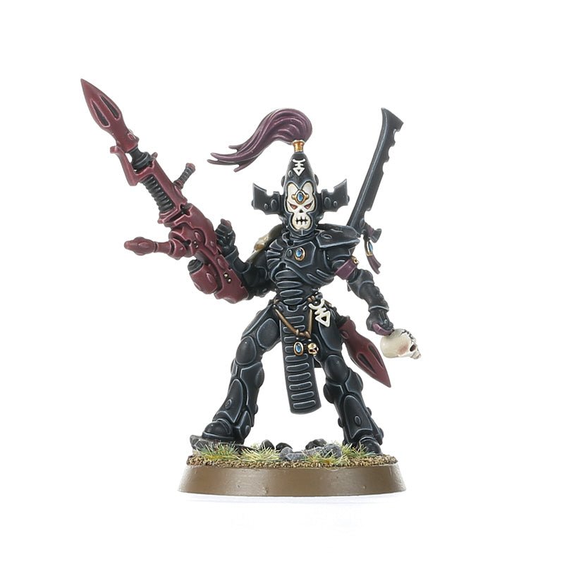 Aeldari: Dark Reapers painted miniature - Loaded Dice