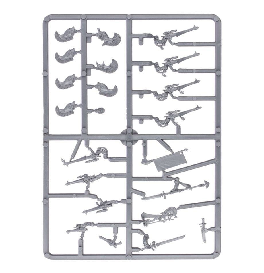 Aeldari: Dire Avengers sprue contents - Loaded Dice