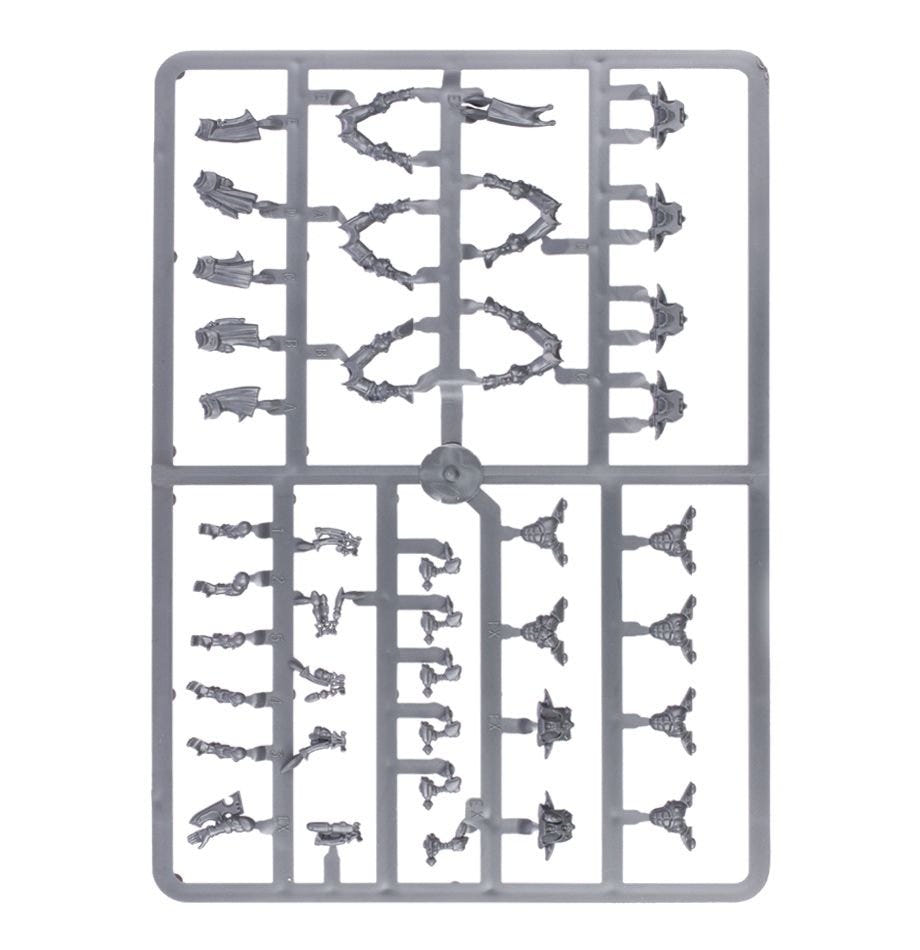 Aeldari: Dire Avengers sprue contents - Loaded Dice