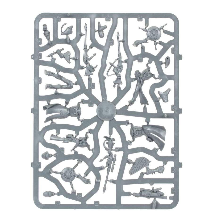 Aeldari: Rangers sprue contents - Loaded Dice