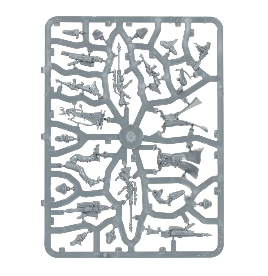 Aeldari: Rangers sprue contents - Loaded Dice