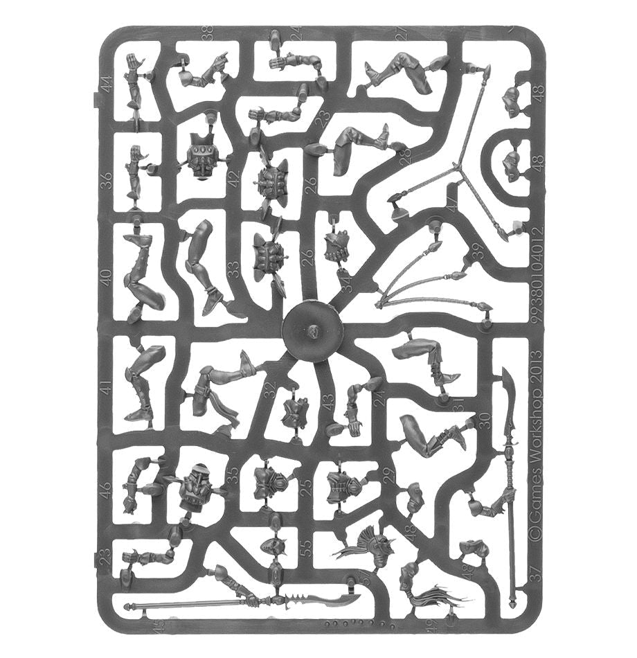 Aeldari: Skyweavers sprue contents - Loaded Dice