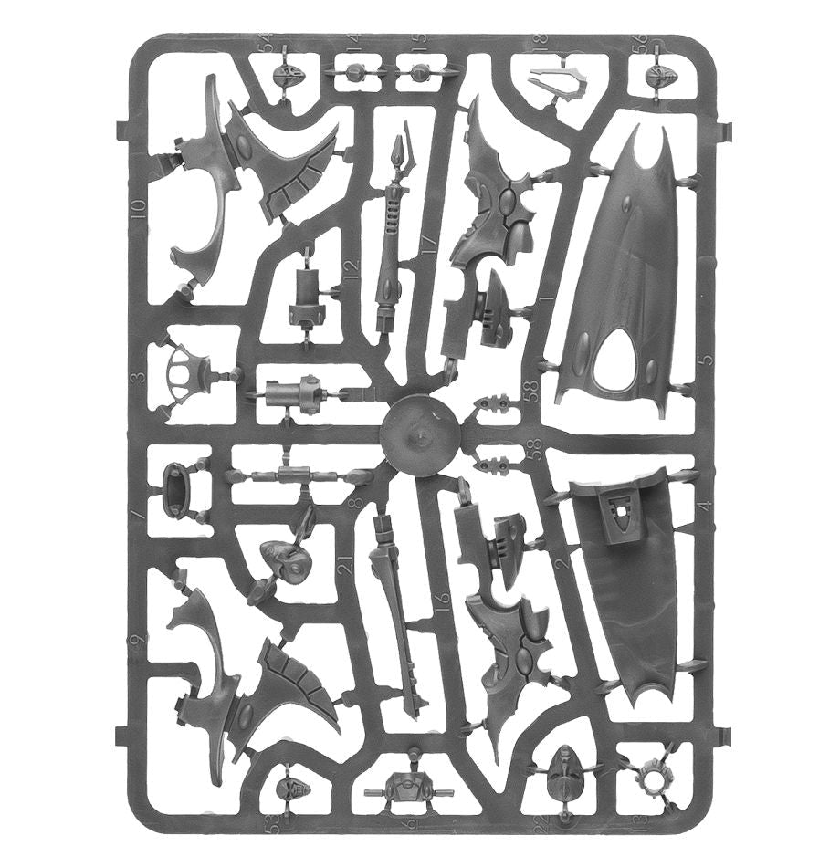 Aeldari: Skyweavers sprue contents - Loaded Dice