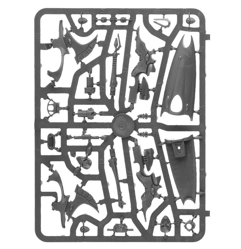 Aeldari: Skyweavers sprue contents - Loaded Dice