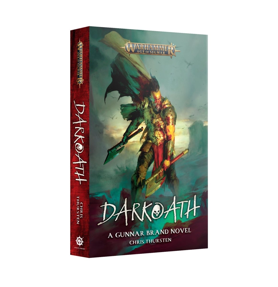 Age of Sigmar: Darkoath paperback, a Gunnar Brand novel by Chris Thursten, front cover