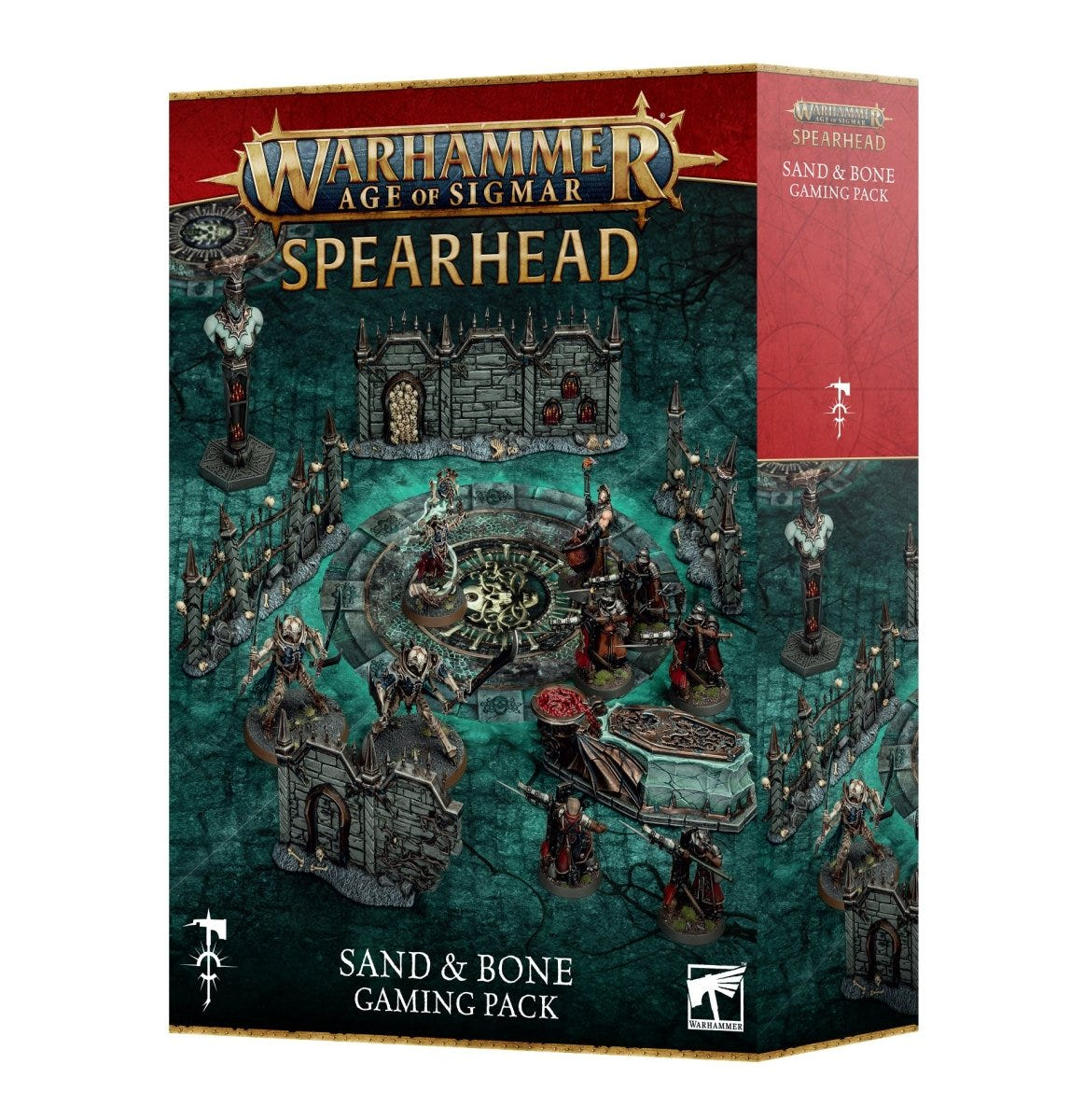 Games Workshop Age of Sigmar Spearhead: Sand and Bone Gaming Pack box front