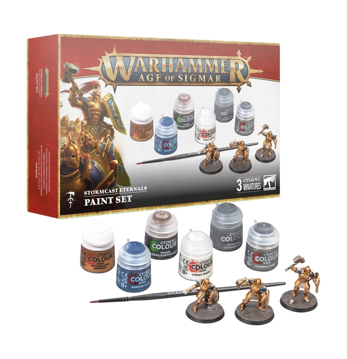 Age of Sigmar Stormcast Eternals & Paint Set - Loaded Dice