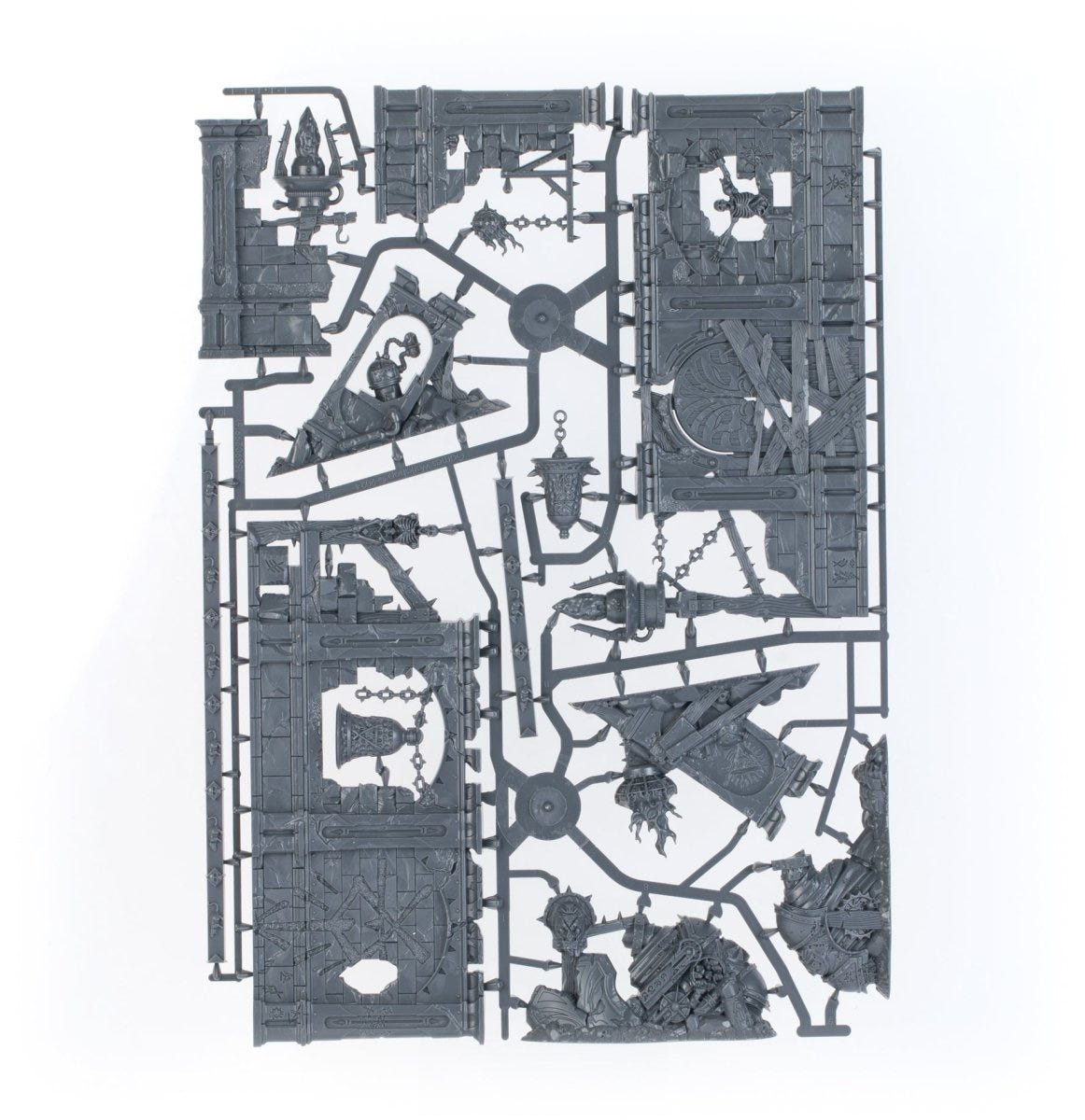 Age of Sigmar Ultimate Starter Set unpainted plastic sprue, frame 1 of 14