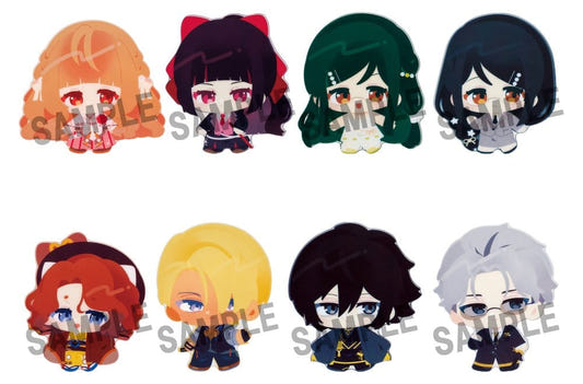 Agents of the Four Seasons Karakoro Clear Candy Dance of Spring sample artwork of all eight