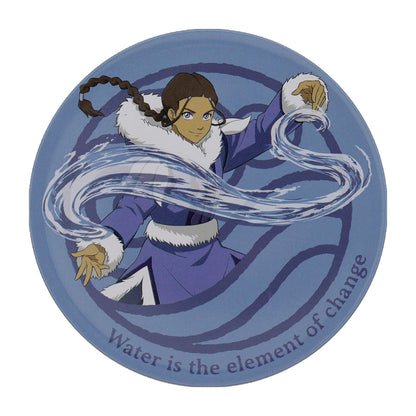 Airbender Set of 4 Embossed Metal Coasters - Loaded Dice