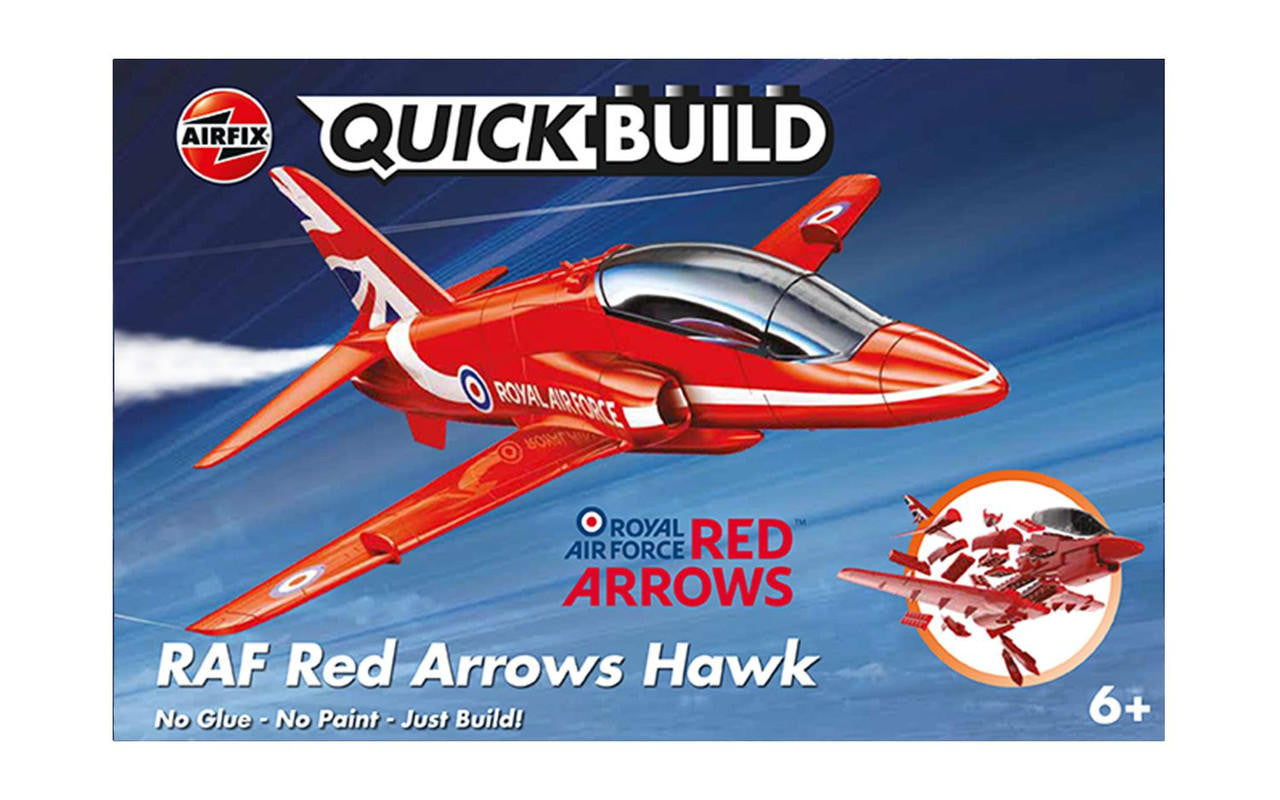 Airfix QUICKBUILD Red Arrows Hawk - Loaded Dice Barry Vale of Glamorgan CF64 3HD