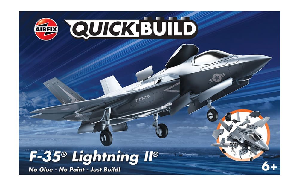 Airfix QUICKBUILD F-35B Lightning II - Loaded Dice Barry Vale of Glamorgan CF64 3HD