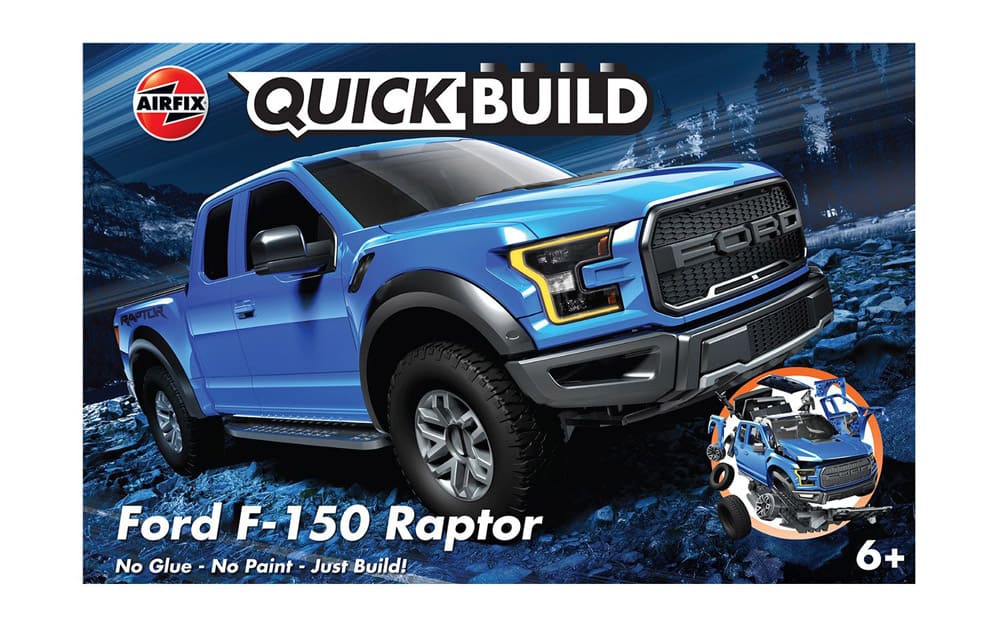 Airfix QUICKBUILD Ford F-150 Raptor - Loaded Dice Barry Vale of Glamorgan CF64 3HD