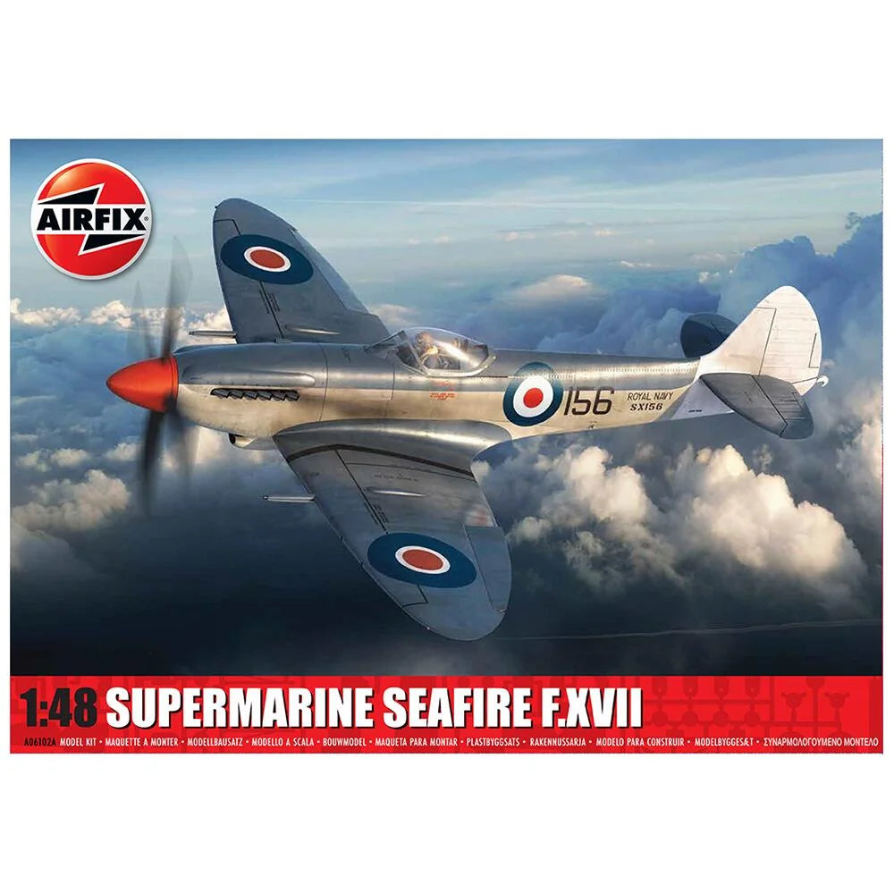 Airfix Supermarine Seafire F XVII 1:48 - Loaded Dice Barry Vale of Glamorgan CF64 3HD