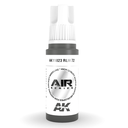 AK Interactive 3rd Generation acrylic paint 3Gen Acrylic RLM 72 () 17ml dropper bottle