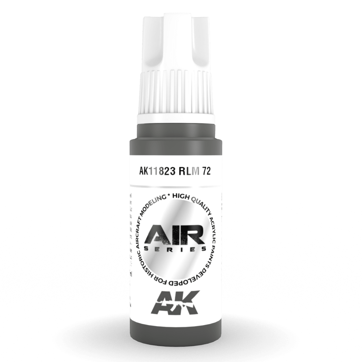 AK Interactive 3rd Generation acrylic paint 3Gen Acrylic RLM 72 () 17ml dropper bottle