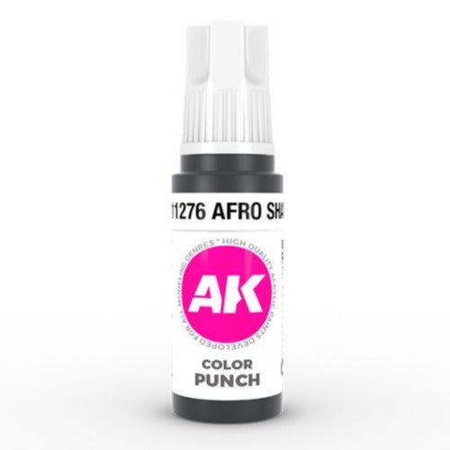 AK Interactive 3rd Generation acrylic paint Afro Shadow Color Punch 17ml dropper bottle