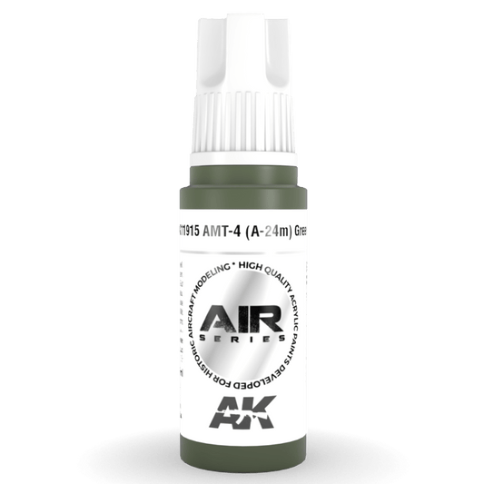 AK Interactive 3rd Generation acrylic paint AMT-4 (A-24m) Green 17ml dropper bottle