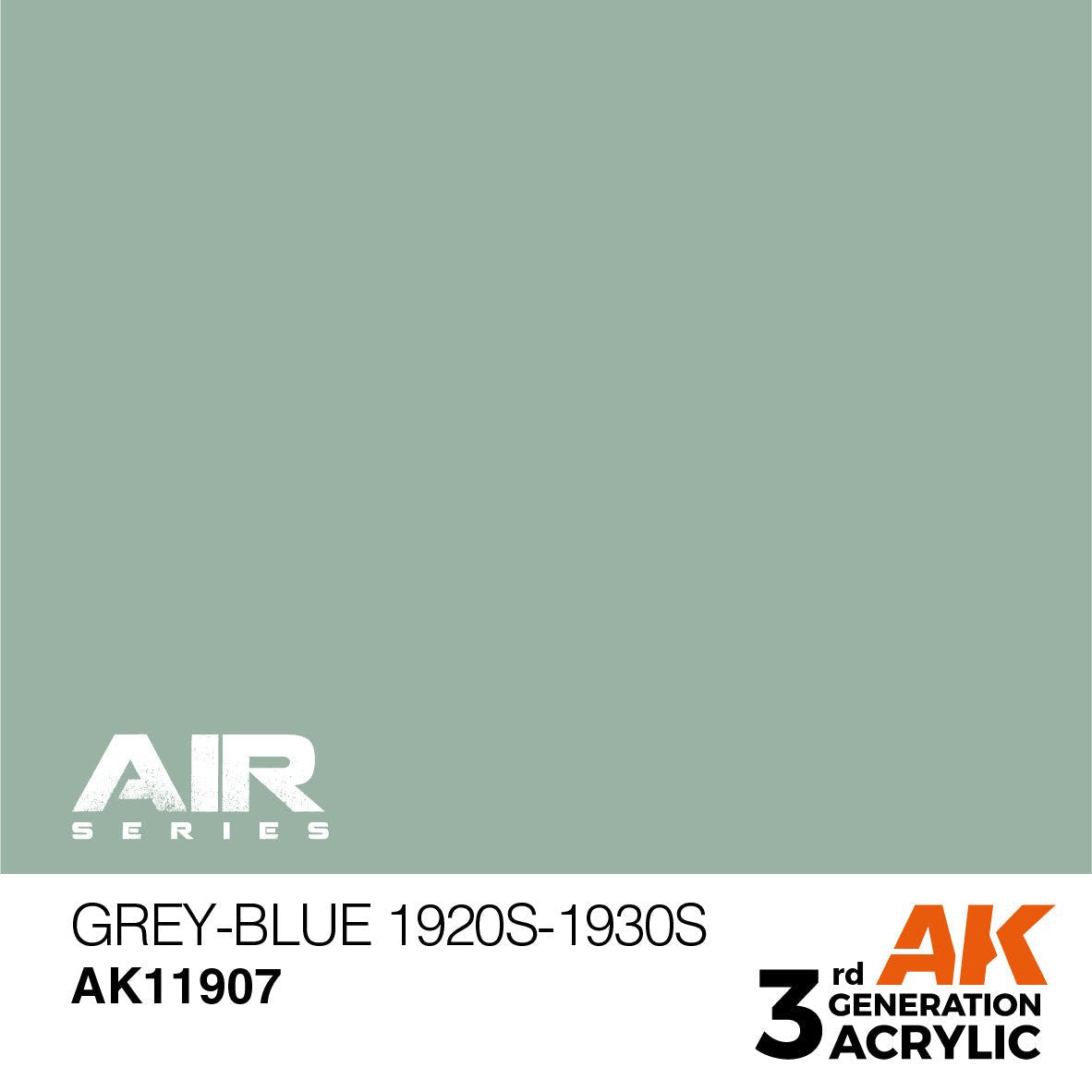 AK Interactive 3rd Gen Acrylic Grey-Blue 1920s-1930s AK11907 - Loaded Dice