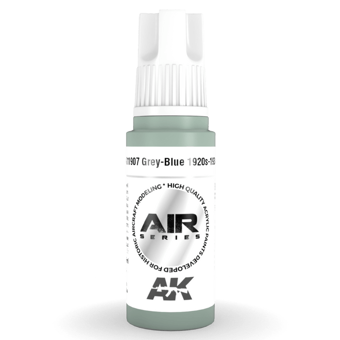 AK Interactive 3rd Gen Acrylic Grey-Blue 1920s-1930s (AK11907)