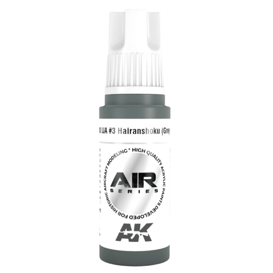 AK Interactive 3rd Generation acrylic paint IJA #3 Hairanshoku (Grey Indigo) 17ml dropper bottle