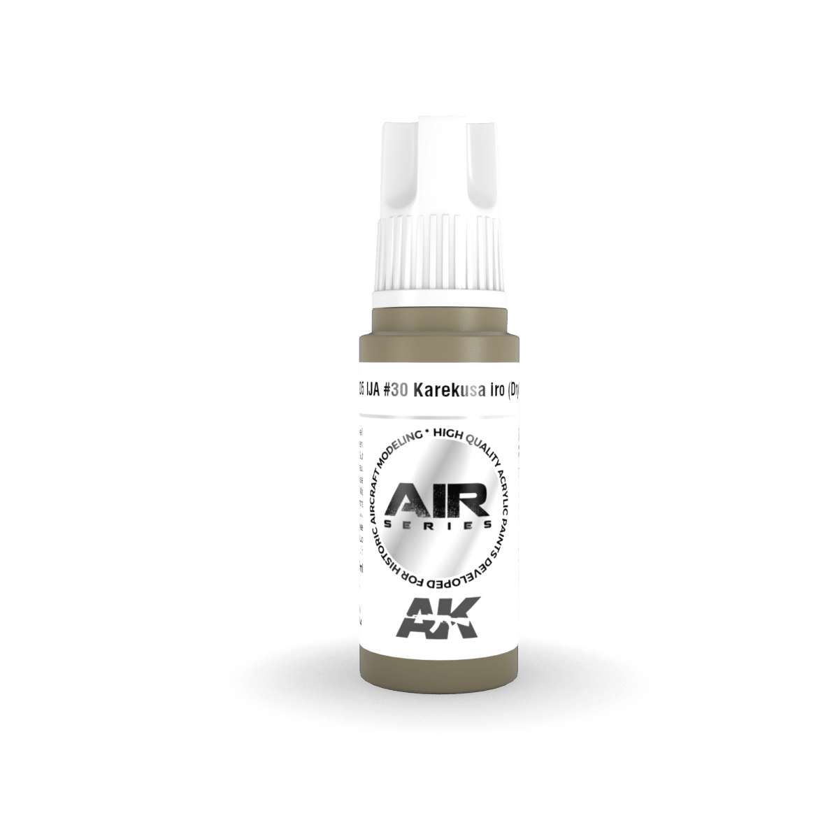 AK Interactive 3rd Generation acrylic paint IJA #30 Karekusa Iro (Dry Grass) 17ml dropper bottle