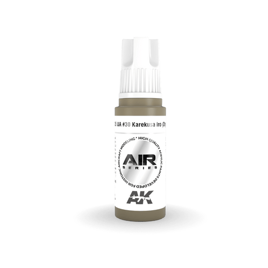 AK Interactive 3rd Generation acrylic paint IJA #30 Karekusa Iro (Dry Grass) 17ml dropper bottle
