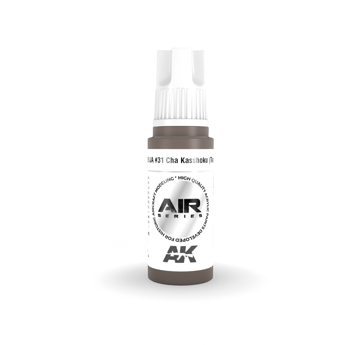 AK Interactive 3rd Generation acrylic paint IJA #31 Cha Kasshoku (Tea Colour) 17ml dropper bottle