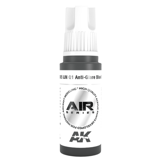 AK Interactive 3rd Generation acrylic paint IJN Q1 Anti-Glare Blue-Black 17ml dropper bottle