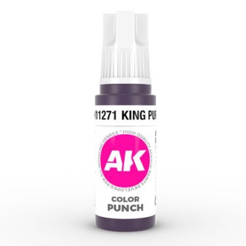 AK Interactive 3rd Generation acrylic paint King Purple Color Punch 17ml dropper bottle