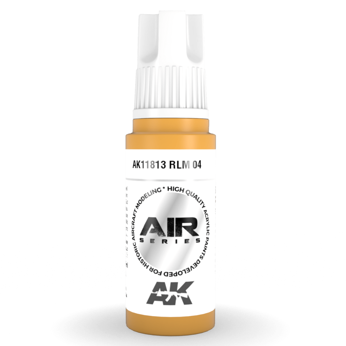 AK Interactive 3rd Generation acrylic paint RLM 04 17ml dropper bottle