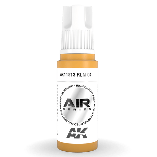 AK Interactive 3rd Generation acrylic paint RLM 04 17ml dropper bottle