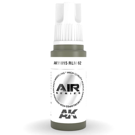 AK Interactive 3rd Generation acrylic paint RLM 62 17ml dropper bottle