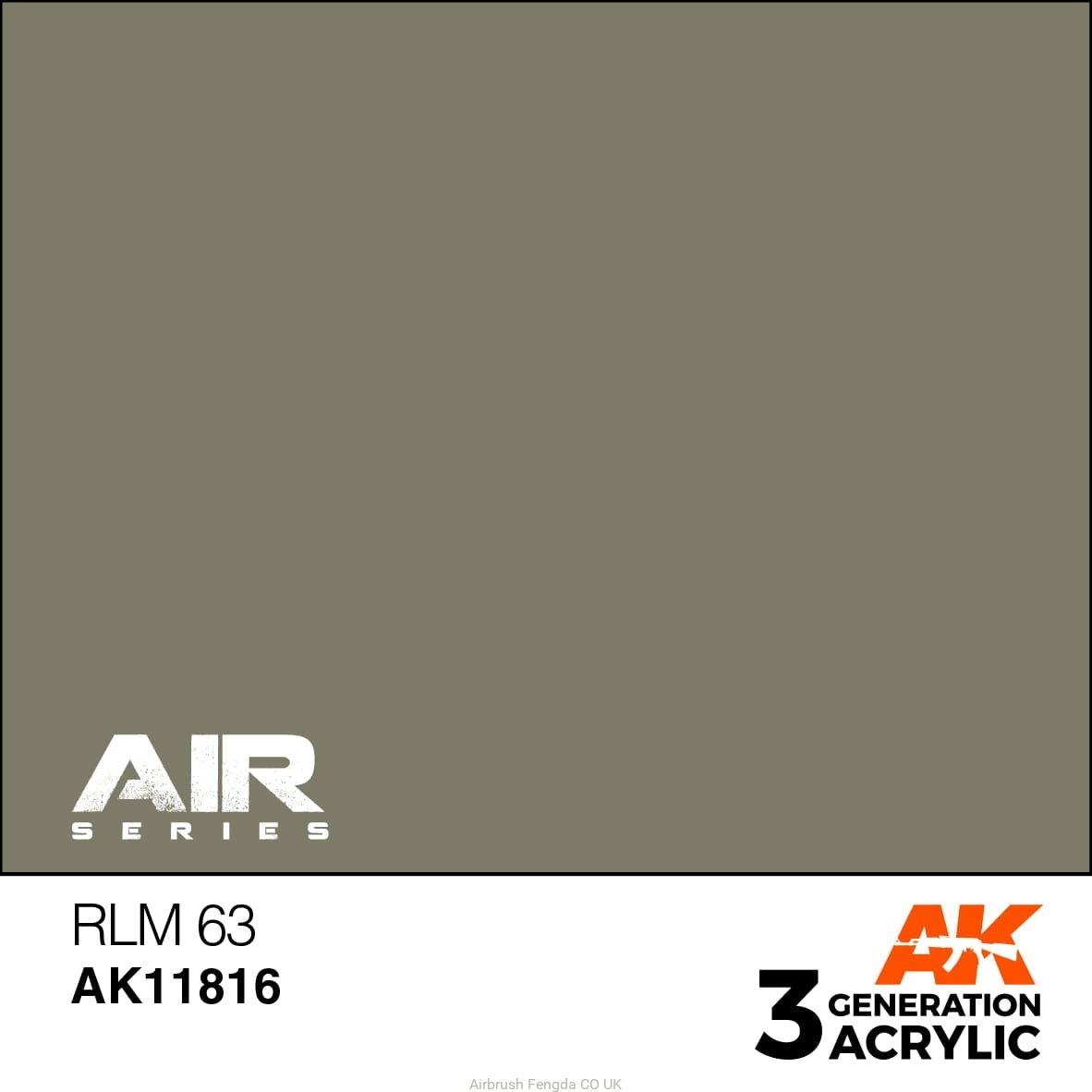 AK Interactive 3rd Gen Acrylic RLM 63 17ml AK11816 - Loaded Dice