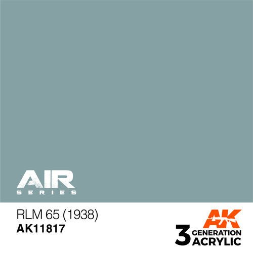 AK Interactive 3rd Gen Acrylic RLM 65 (1938) 17ml AK11817 - Loaded Dice