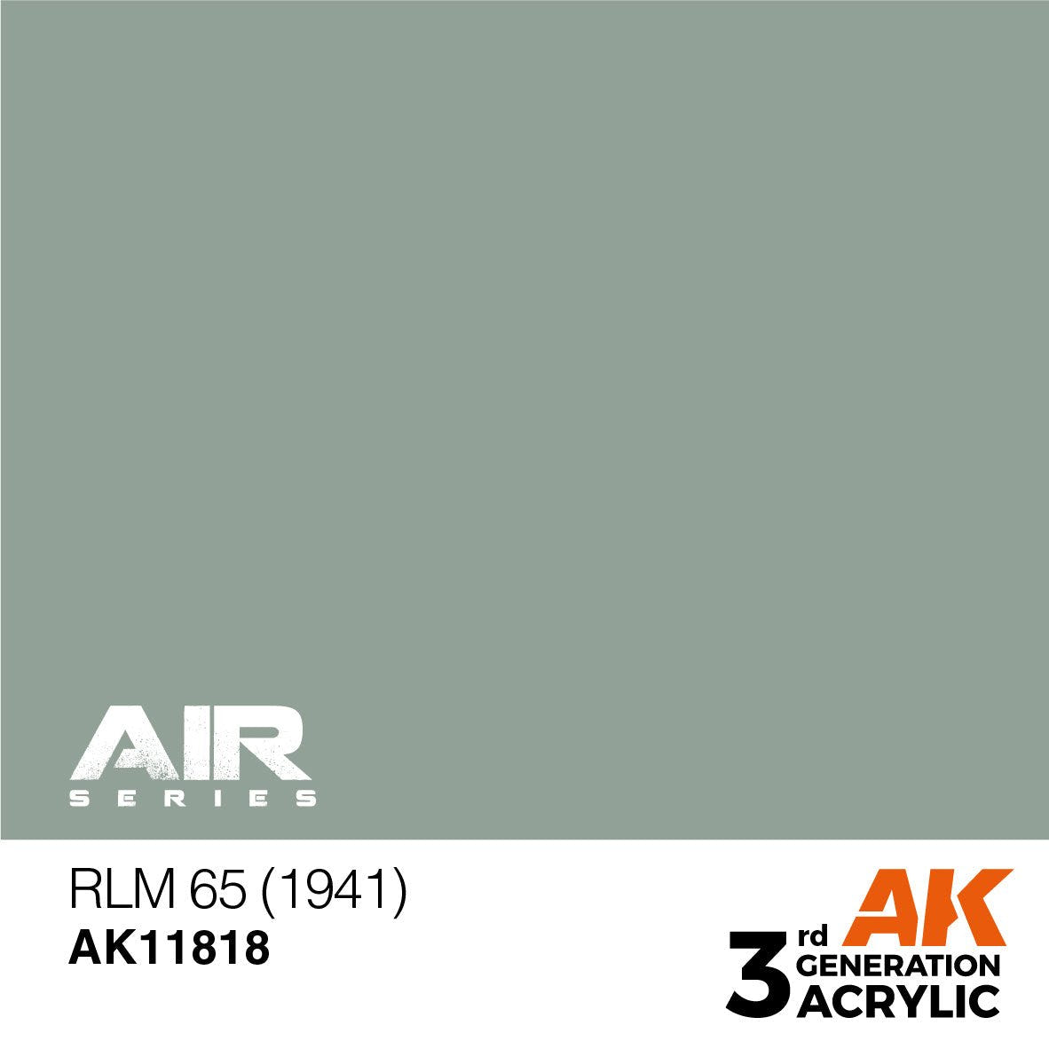 AK Interactive 3rd Gen Acrylic RLM 65 (1941) – AK11818 - Loaded Dice