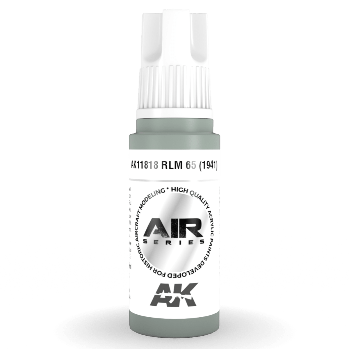 AK Interactive 3rd Generation acrylic paint RLM 65 (1941) 17ml dropper bottle