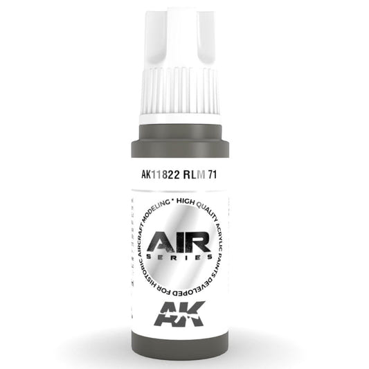 AK Interactive 3rd Generation acrylic paint RLM 71 () 17ml dropper bottle