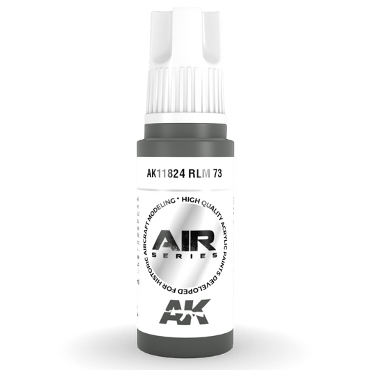 AK Interactive 3rd Generation acrylic paint RLM 73 17ml dropper bottle