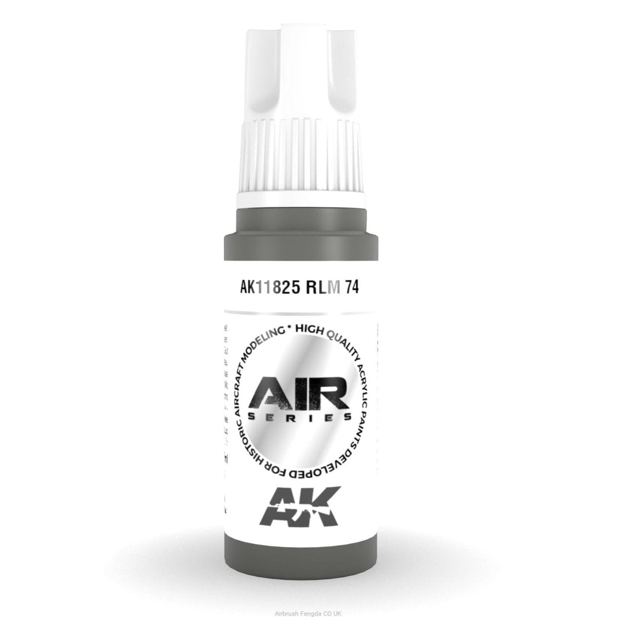 AK Interactive 3rd Generation acrylic paint RLM 74 17ml dropper bottle
