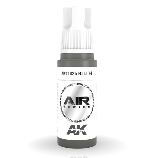AK Interactive 3rd Generation acrylic paint RLM 74 17ml dropper bottle