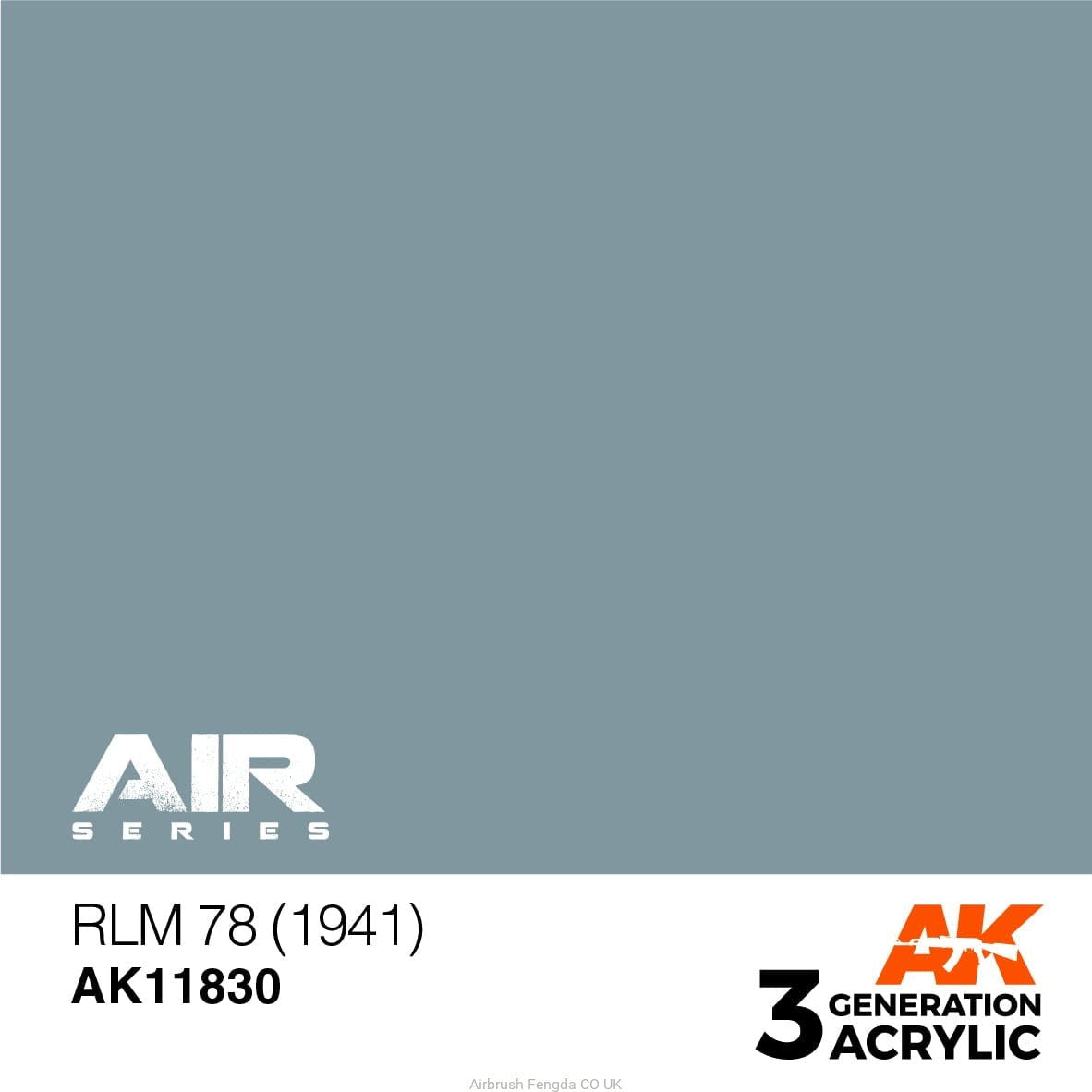 AK Interactive 3rd GEN Acrylic RLM 78 (1941) - AK11830 - Loaded Dice