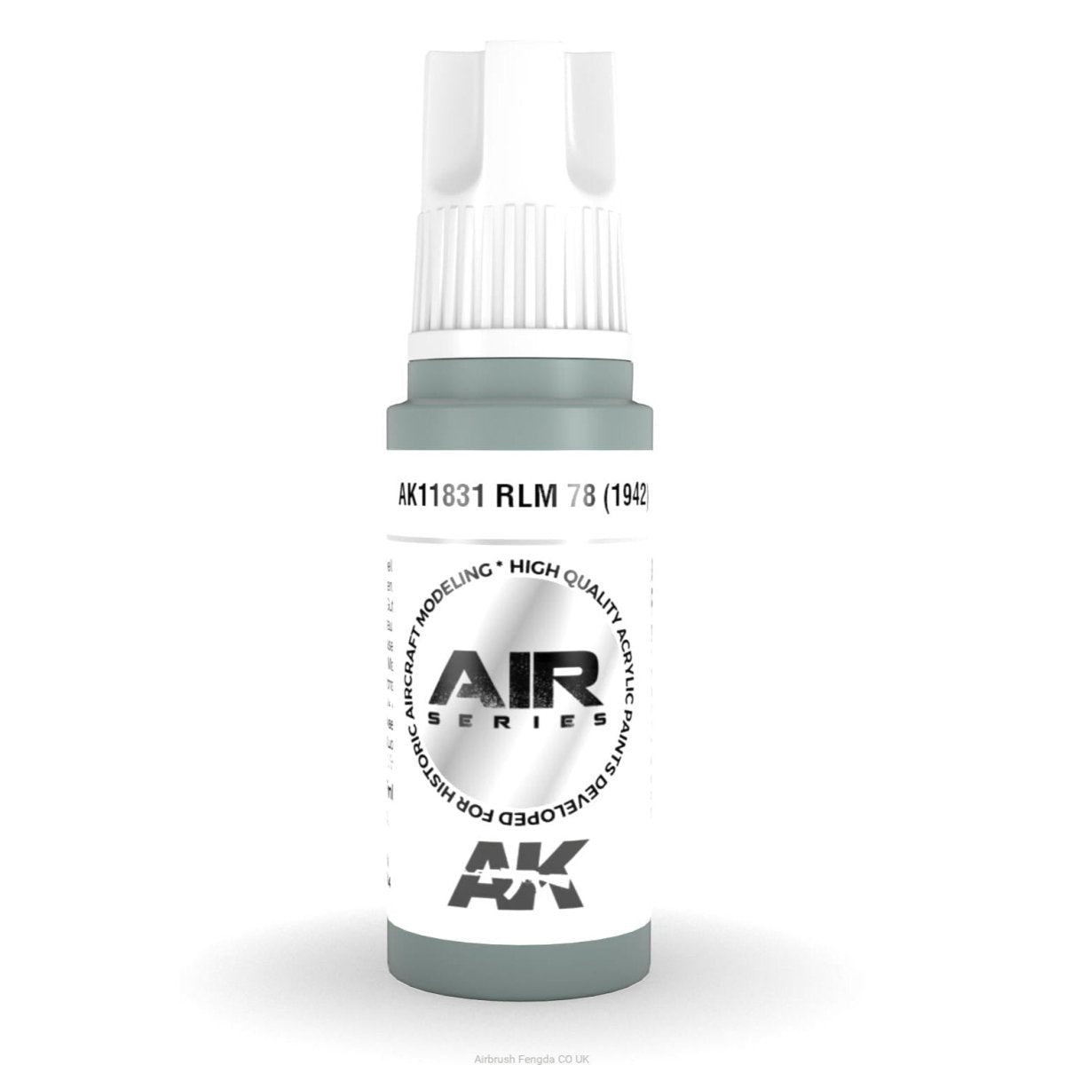 AK Interactive 3rd Generation acrylic paint RLM 78 (1942) 17ml dropper bottle